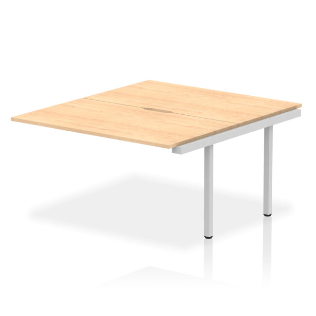 Evolve Plus B2B Bench Desk - 2 Person Extension Kit - Image 17