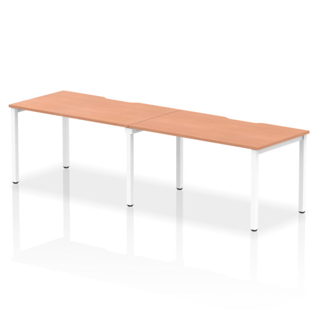 Evolve Plus Single Row Bench Desk - 2 Person - Image 14