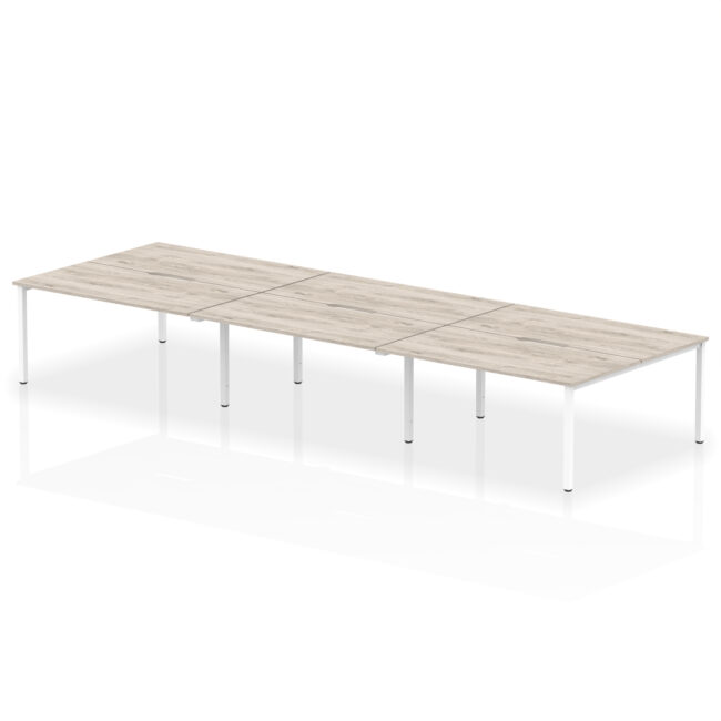 Evolve Plus B2B Bench Desk - 6 Person - Image 28