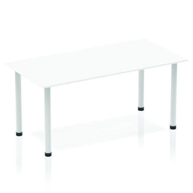 Impulse 1600mm Straight Table With Post Leg - Image 29