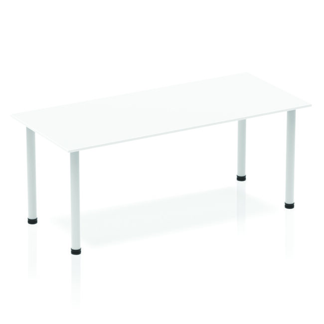 Impulse 1800mm Straight Table With Post Leg - Image 29