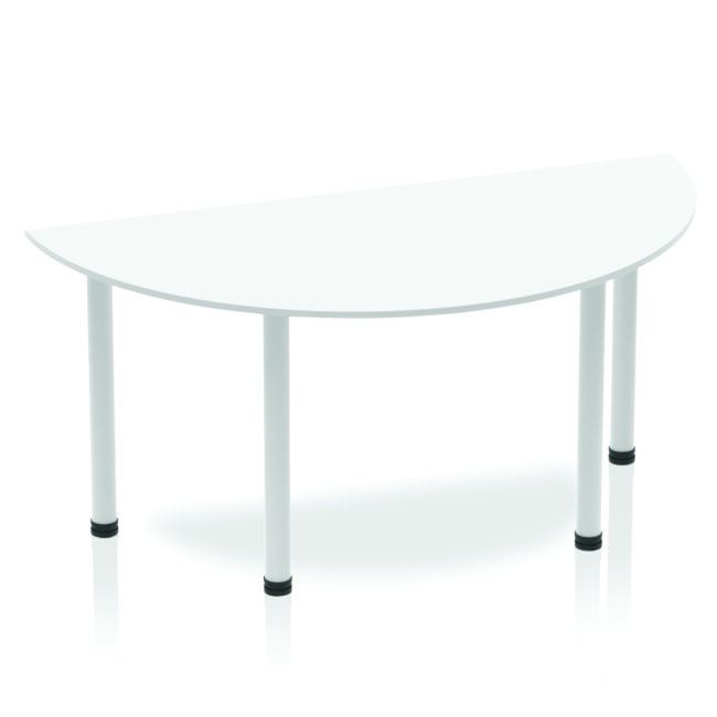Impulse Semi-Circle Table With Post Leg - Image 29
