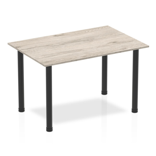 Impulse 1200mm Straight Table With Post Leg - Image 6