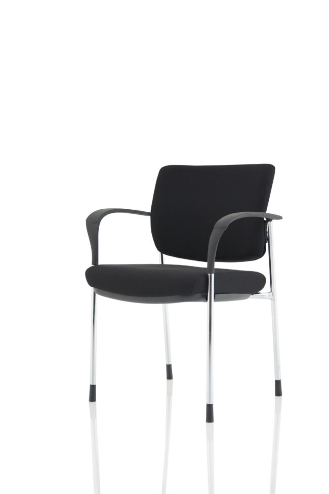 Brunswick Deluxe Medium Back Stacking Visitor Office Chair with Arms - Image 60