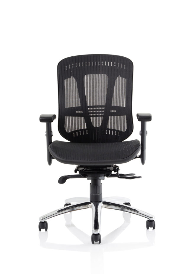 Mirage II Mesh Back Task Operator Office Chair with Height Adjustable Arms - Image 10