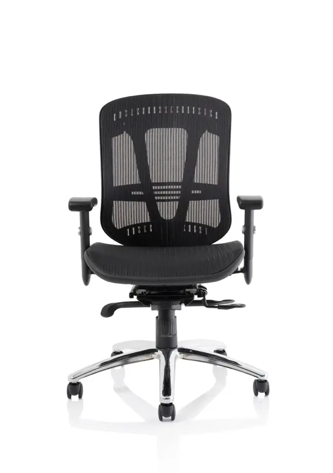 Mirage II Mesh Back Task Operator Office Chair with Height Adjustable Arms - Image 10