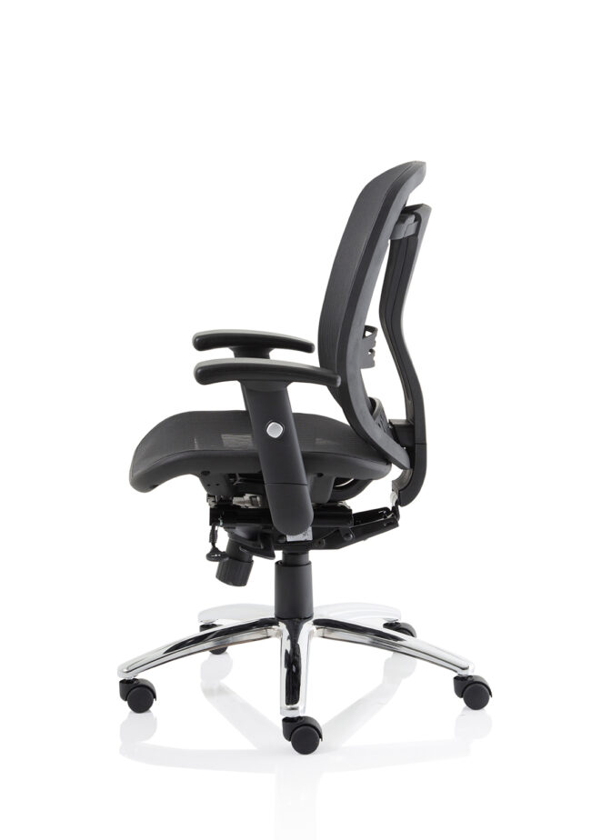 Mirage II Mesh Back Task Operator Office Chair with Height Adjustable Arms - Image 12