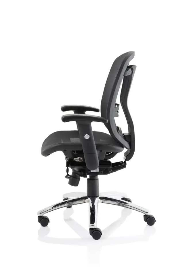 Mirage II Mesh Back Task Operator Office Chair with Height Adjustable Arms - Image 12