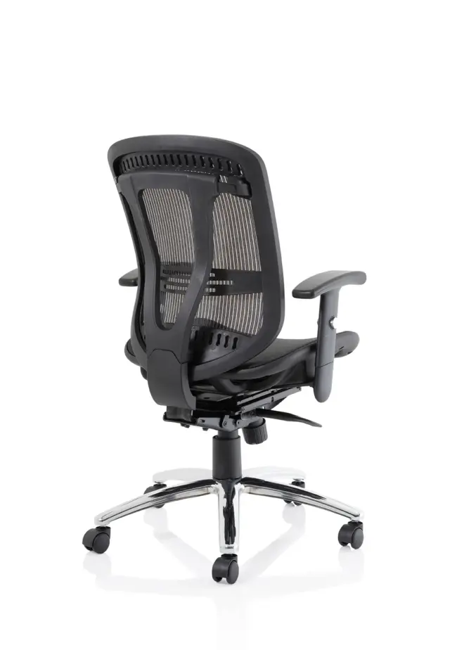 Mirage II Mesh Back Task Operator Office Chair with Height Adjustable Arms - Image 15