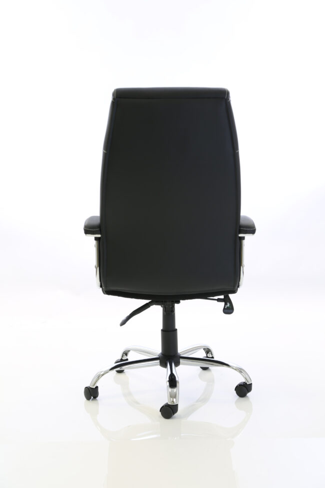 Penza High Back Executive Leather Office Chair with Arms - Image 3