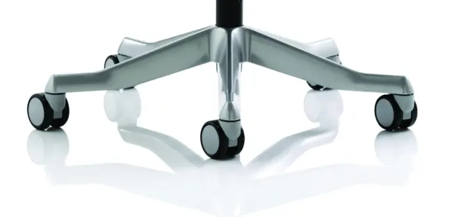 Zure High Back Black Shell Executive Office Chair with Arms - Image 10