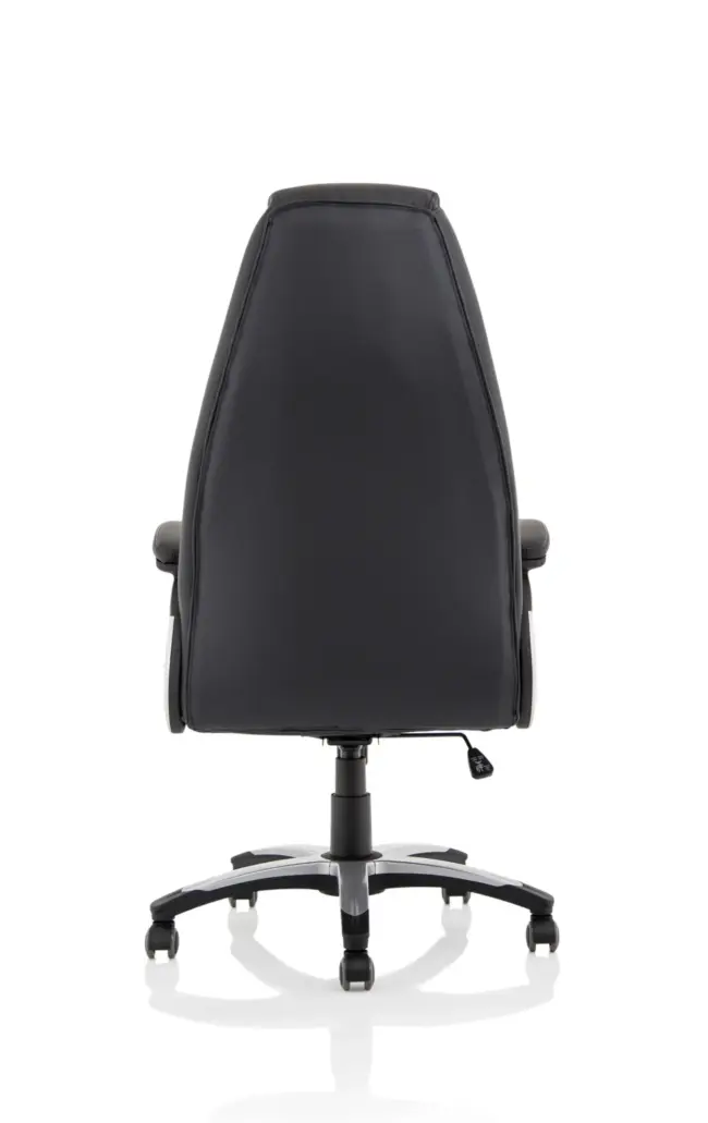 Metropolis High Back Black Leather Executive Office Chair - Image 6