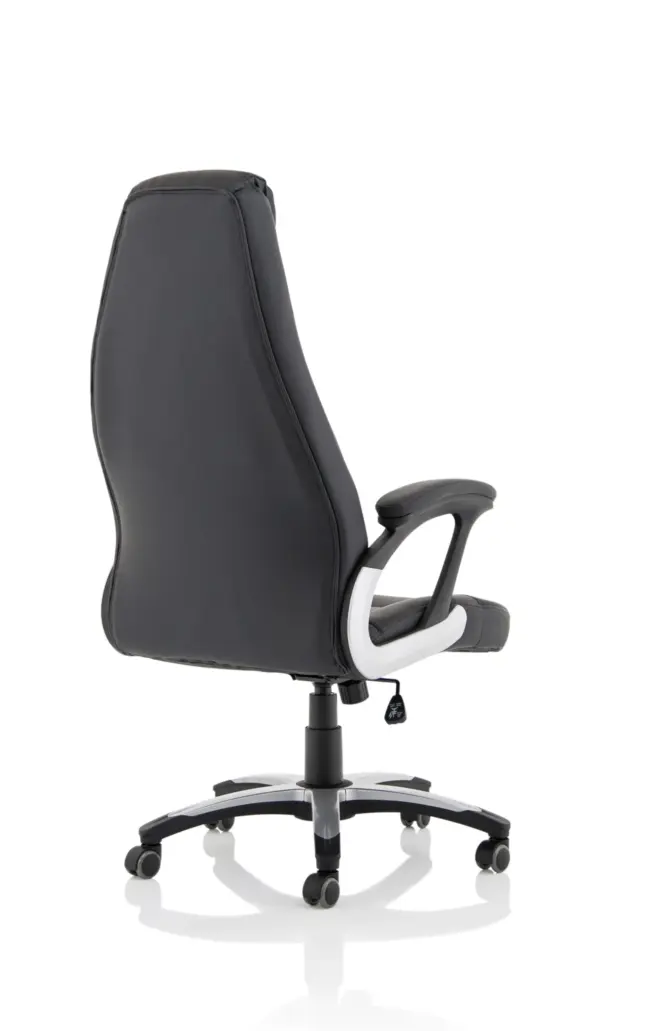 Metropolis High Back Black Leather Executive Office Chair - Image 7