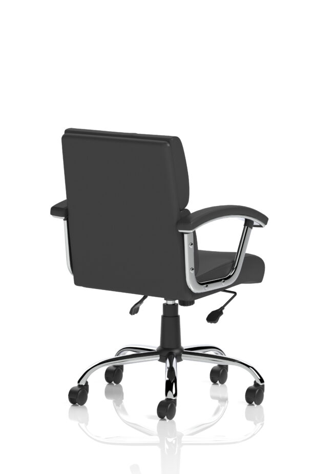 Desire Medium Back Leather Executive Office Chair with Arms - Image 15
