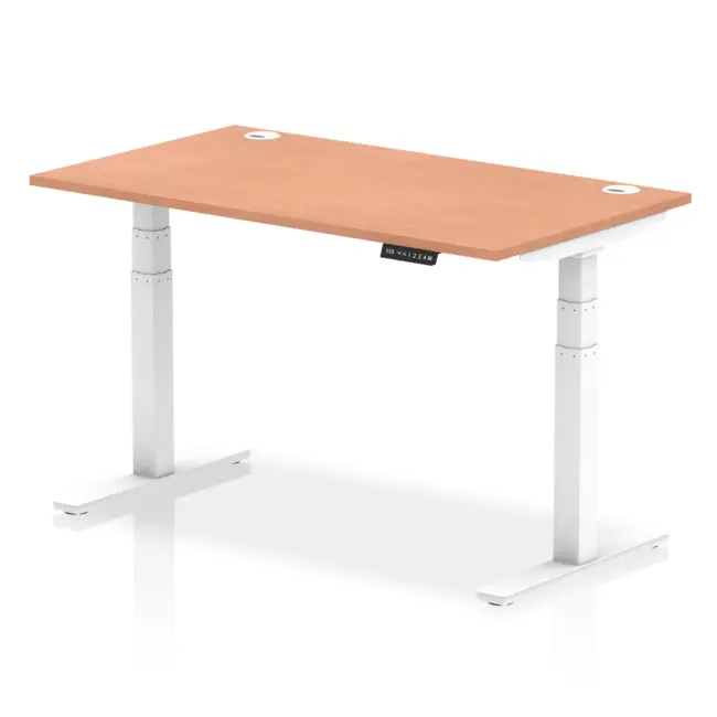 Air Height Adjustable Desk With Cable Ports - Image 41