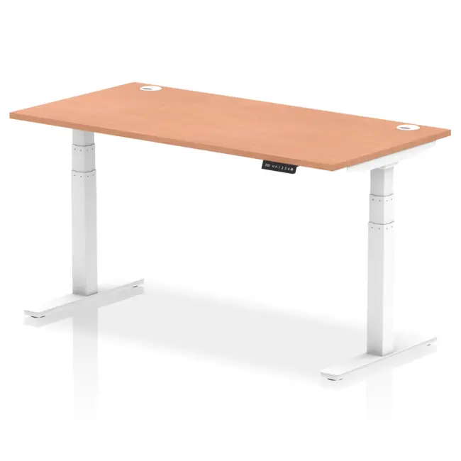 Air Height Adjustable Desk With Cable Ports - Image 77