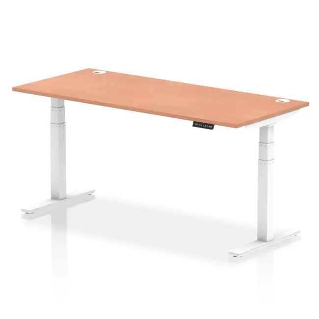 Air Height Adjustable Desk With Cable Ports - Image 113
