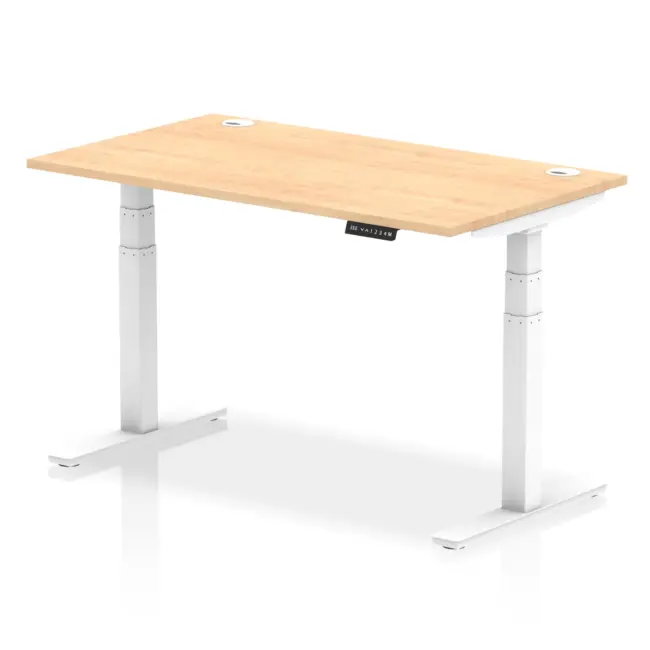 Air Height Adjustable Desk With Cable Ports - Image 53