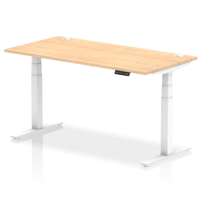 Air Height Adjustable Desk With Cable Ports - Image 89