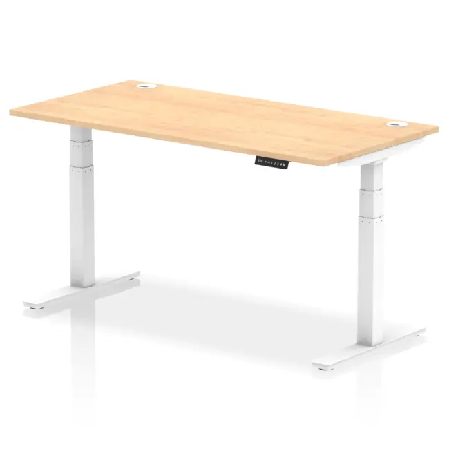 Air Height Adjustable Desk With Cable Ports - Image 89