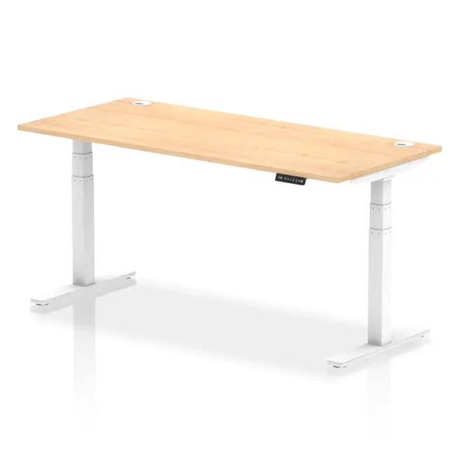 Air Height Adjustable Desk With Cable Ports - Image 125