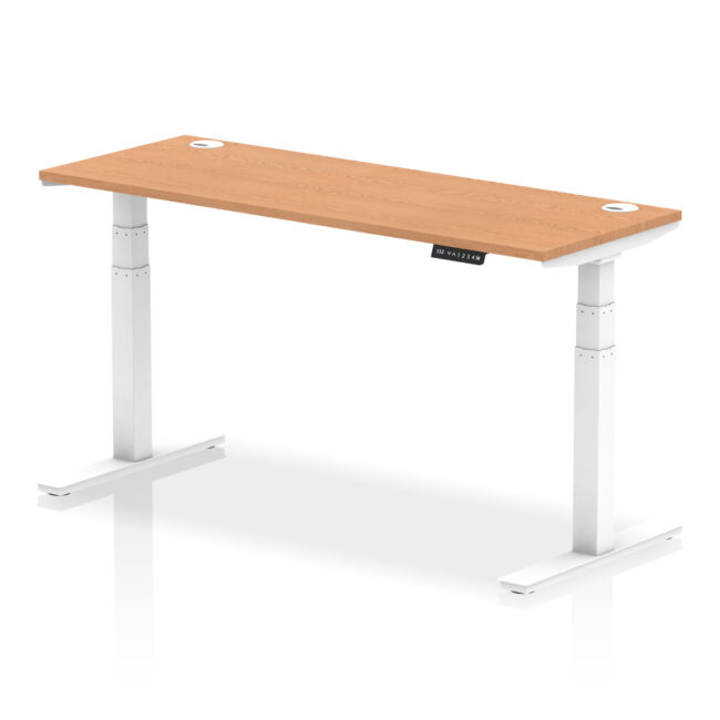 Air Height Adjustable Slimline Desk With Cable Ports - Image 95