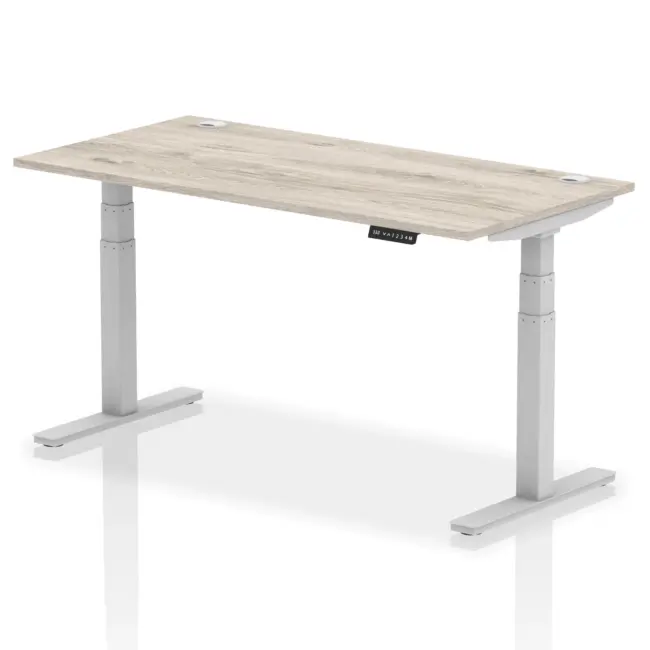 Air Height Adjustable Desk With Cable Ports - Image 81
