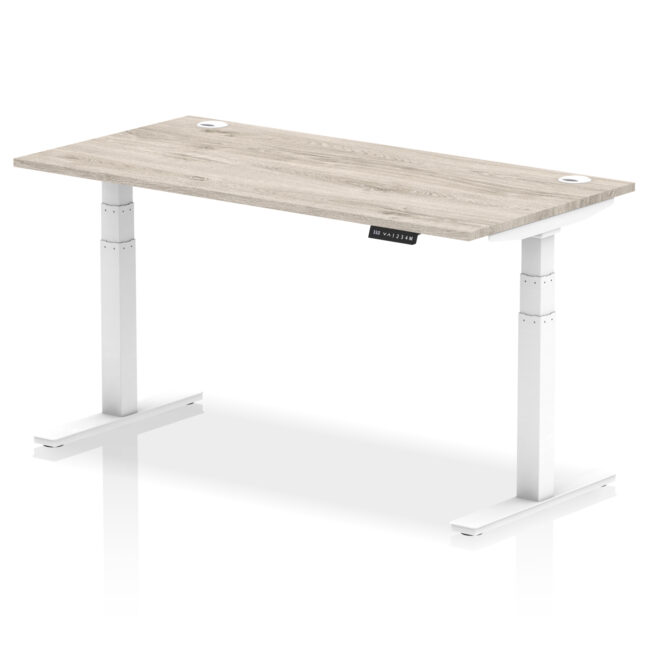 Air Height Adjustable Desk With Cable Ports - Image 83