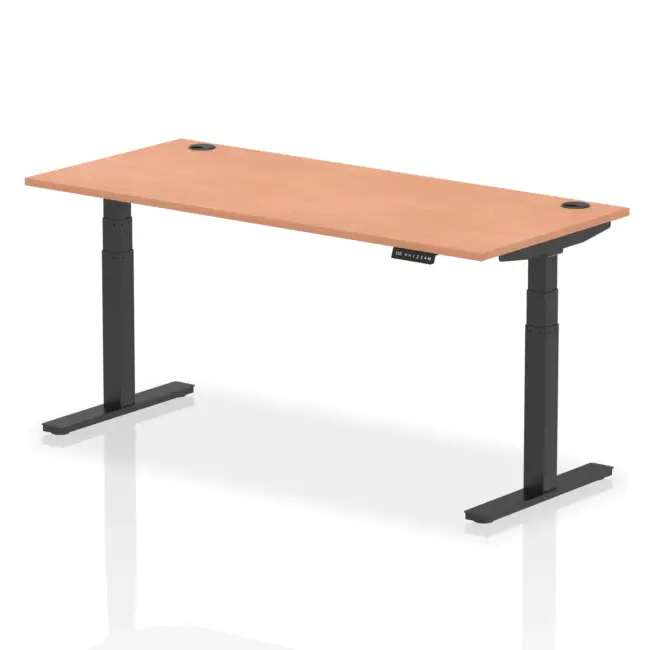 Air Height Adjustable Desk With Cable Ports - Image 109