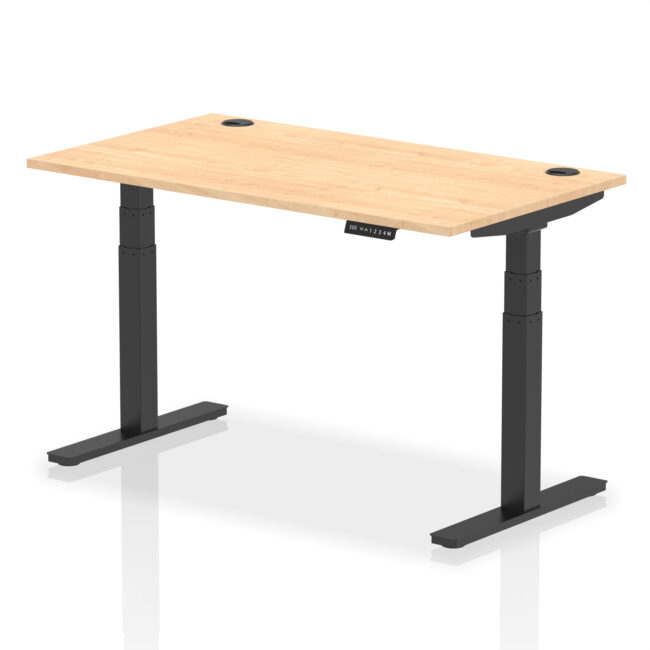 Air Height Adjustable Desk With Cable Ports - Image 49