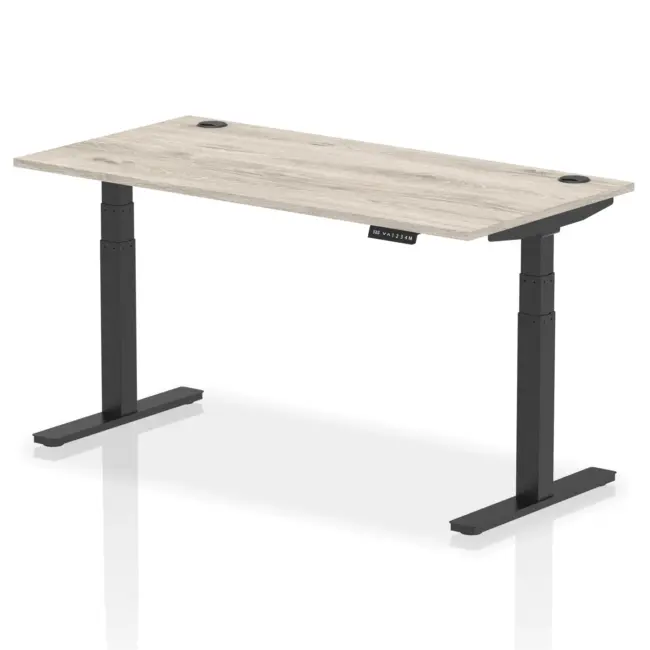Air Height Adjustable Desk With Cable Ports - Image 79