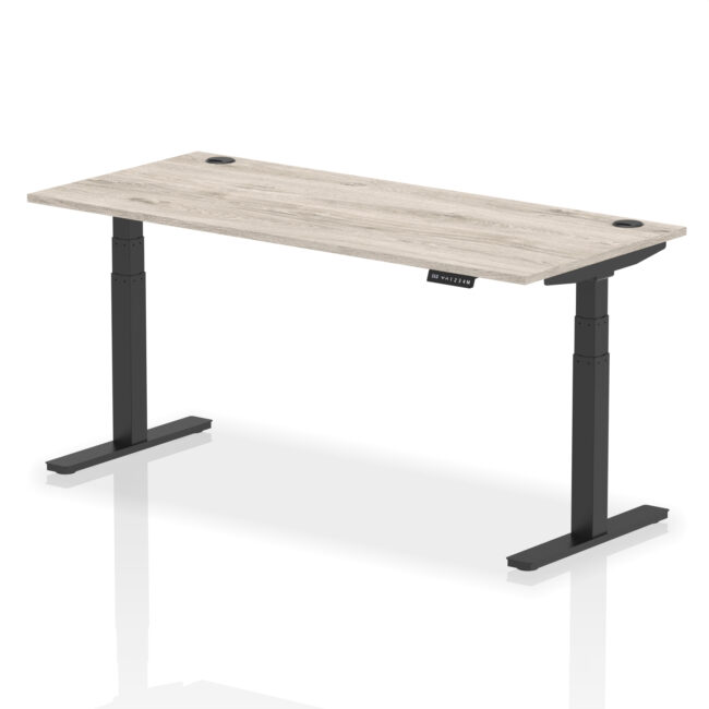 Air Height Adjustable Desk With Cable Ports - Image 115