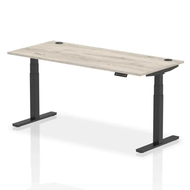 Air Height Adjustable Desk With Cable Ports - Image 115