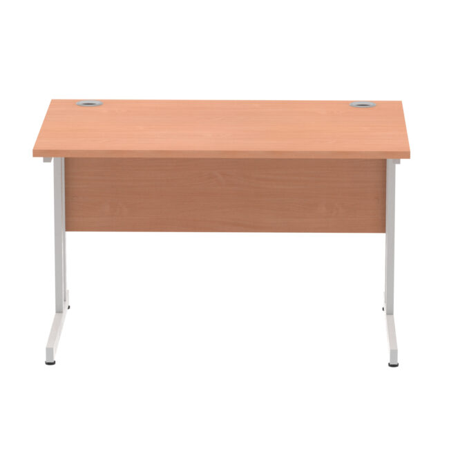 Impulse 1200mm Straight Desk Cantilever Leg - Image 2