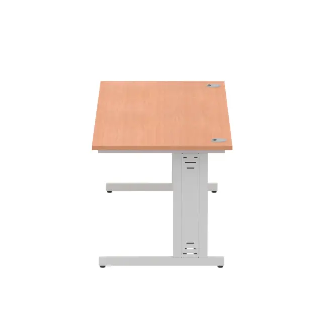 Impulse 1800mm Straight Desk Cable Managed Leg - Image 8