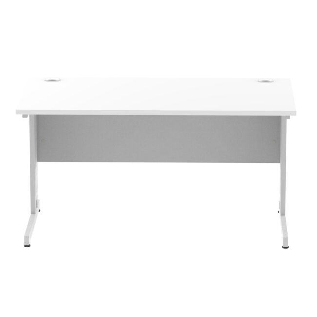 Impulse 1400mm Straight Desk Cable Managed Leg - Image 82