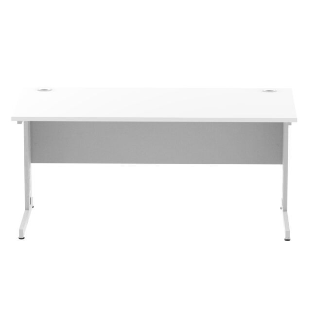 Impulse 1600mm Straight Desk Cable Managed Leg - Image 82
