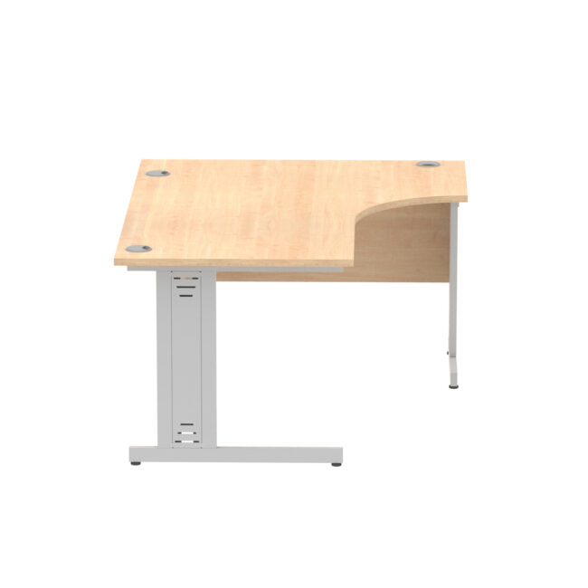 Impulse 1600mm Left Crescent Desk Cable Managed Leg - Image 23