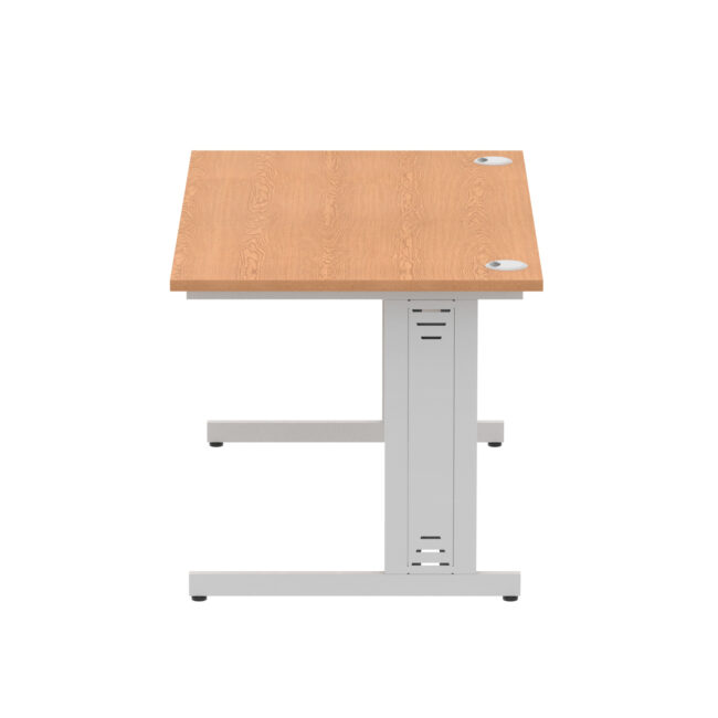 Impulse 1400mm Straight Desk Cable Managed Leg - Image 56
