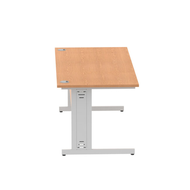 Impulse 1800mm Straight Desk Cable Managed Leg - Image 52