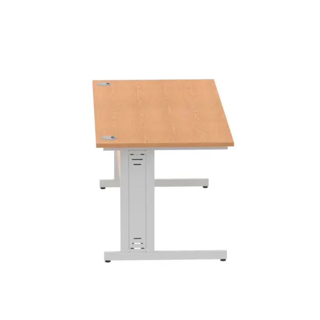 Impulse 1800mm Straight Desk Cable Managed Leg - Image 52