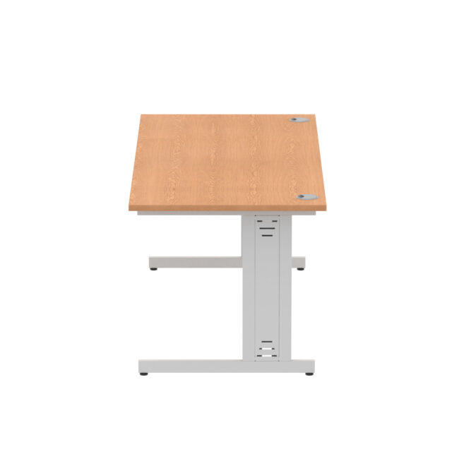 Impulse 1800mm Straight Desk Cable Managed Leg - Image 56