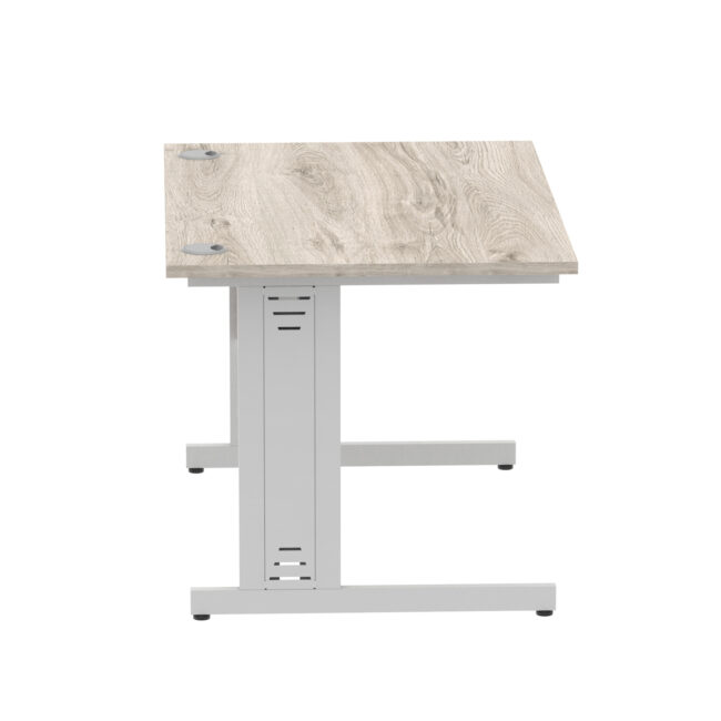 Impulse 1200mm Straight Desk Cable Managed Leg - Image 20