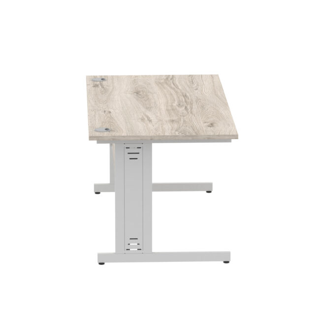 Impulse 1600mm Straight Desk Cable Managed Leg - Image 20