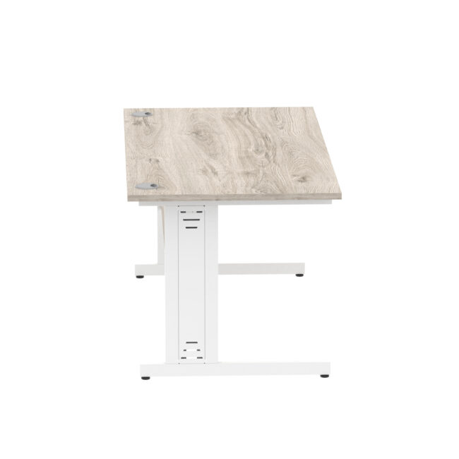 Impulse 1600mm Straight Desk Cable Managed Leg - Image 28