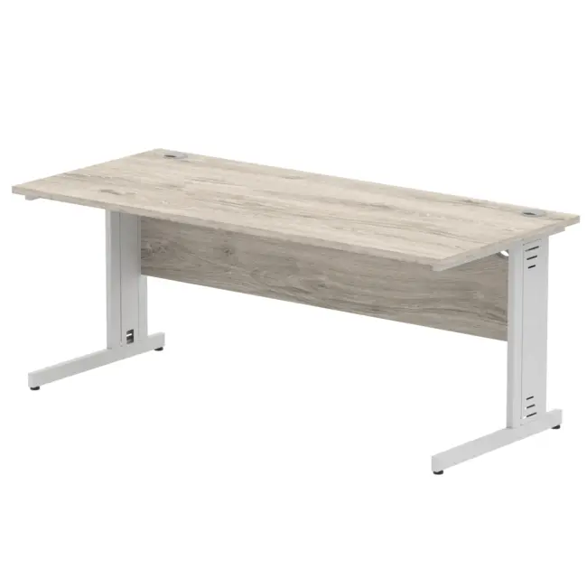 Impulse 1800mm Straight Desk Cable Managed Leg - Image 17
