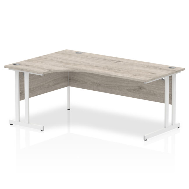 Impulse 1800mm Left Crescent Desk Cantilever Leg - Image 4
