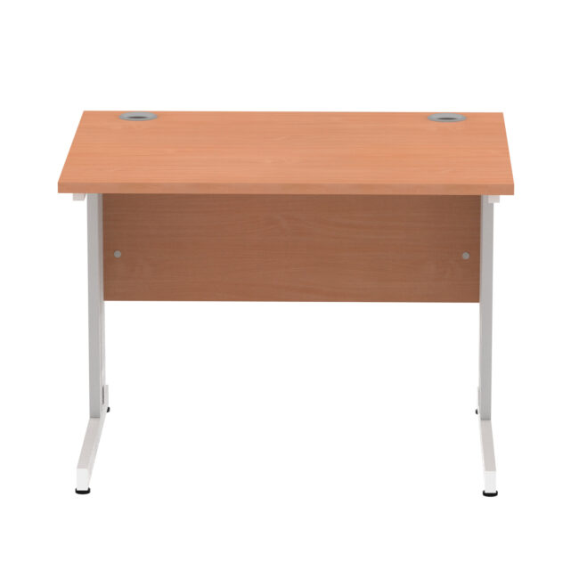 Impulse 1000mm Straight Desk Cable Managed Leg - Image 2