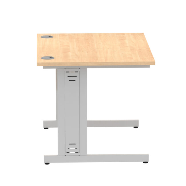 Impulse 1000mm Straight Desk Cable Managed Leg - Image 36