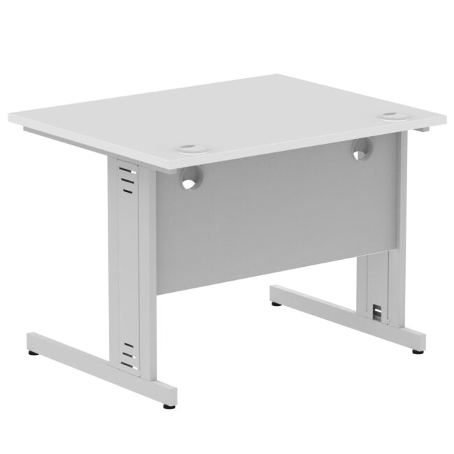 Impulse 1000mm Straight Desk Cable Managed Leg - Image 87